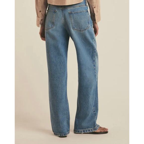 Favorite Daughter THE TOMMY LOW SLUNG STRAIGHT Jeans - 32 - Picture 3 of 9